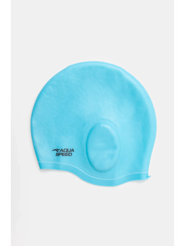 Шапка за плуване Aqua Speed в черно EAR.CAP.