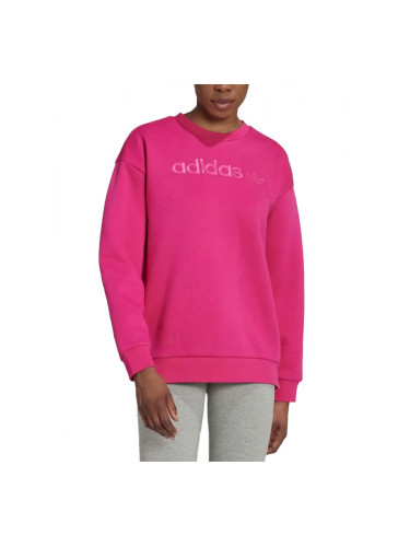 ADIDAS Originals Boyfriend Crew Sweatshirt Pink