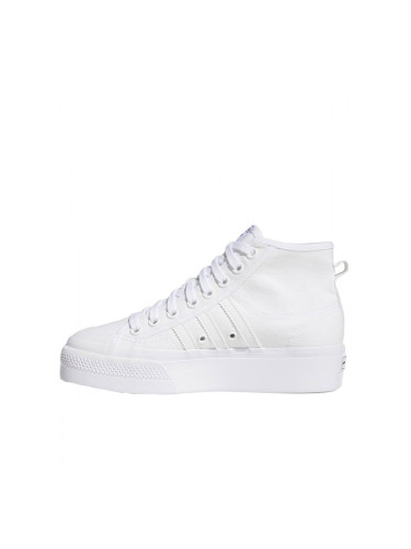 ADIDAS Originals Nizza Platform Mid Shoes White