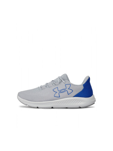 UNDER ARMOUR Charged Pursuit 3 Big Logo Running Shoes Grey/Blue