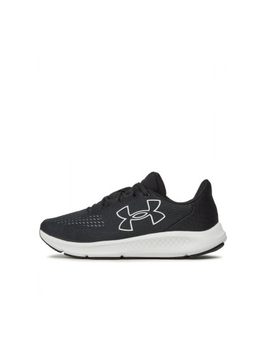 UNDER ARMOUR Charged Pursuit 3 Big Logo Running Shoes Black/White