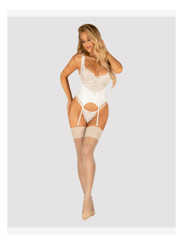 Obsessive Amor Blanco Corset Комплект Byal