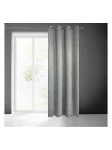 ПЕРДЕ ПЛЪТНО С КАПСИ 135/250СМ