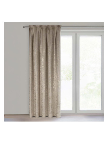 ПЕРДЕ ПЛЪТНО С ПЕРДЕЛИК 140/270СМ