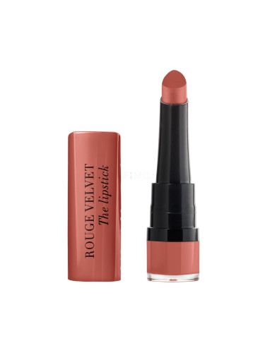 BOURJOIS Paris Rouge Velvet The Lipstick Червило за жени 2,4 g Нюанс 46 Honey Nougat