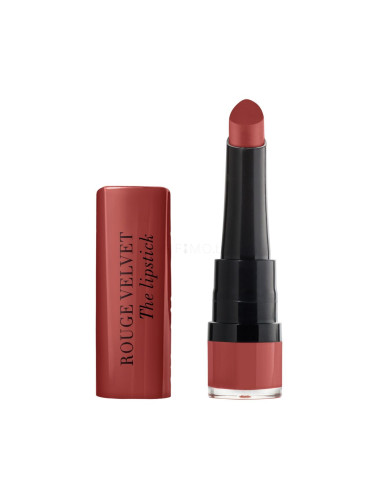 BOURJOIS Paris Rouge Velvet The Lipstick Червило за жени 2,4 g Нюанс 50 Rouge Tatin