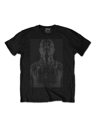 2Pac Риза Trust no one Unisex Black XL