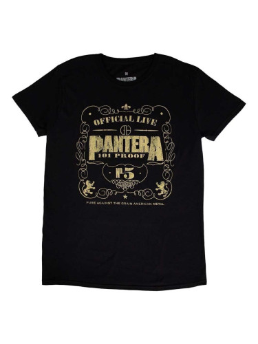 Pantera Риза 101 Proof Unisex Black S