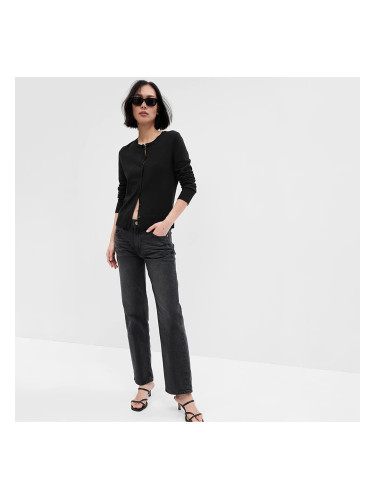 Пуловер GAP Crew Cardigan True Black V2 XS