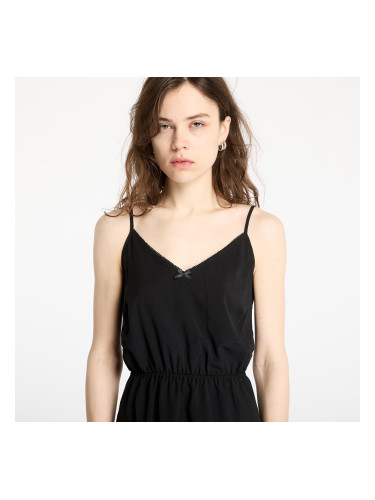 Облекло Tommy Jeans Essential Strap Dress Black M