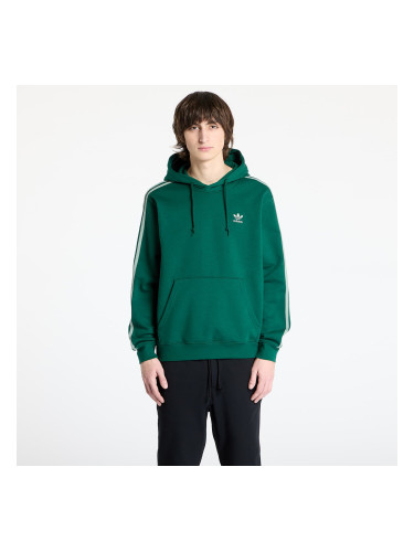 Суитшърт adidas Adicolor Classics 3-Stripes Hoody Collegiate Green S