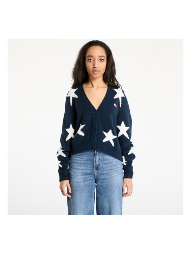 Пуловер Tommy Jeans Star Cardigan Blue L