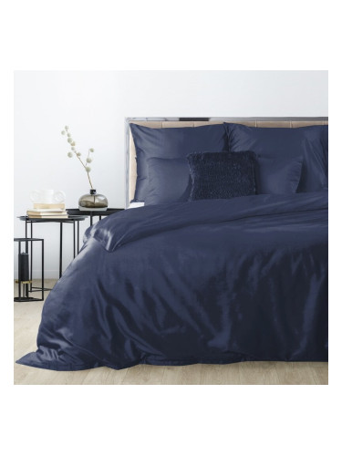 Eurofirany Unisex's Bed Linen 433787 Navy Blue