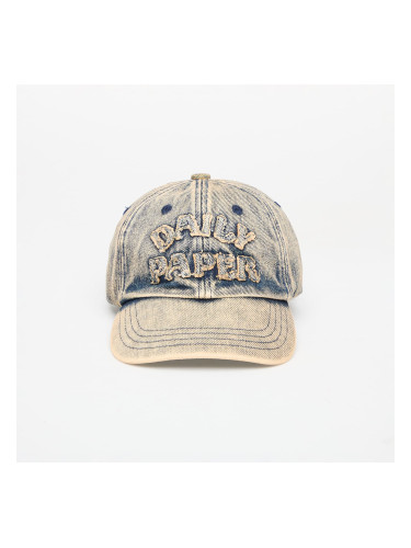 Шапка Daily Paper Dias Arch Stack Denim Cap Brown Wash Universal