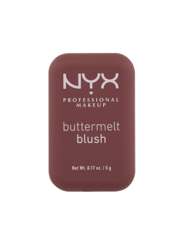 NYX Professional Makeup Buttermelt Blush Руж за жени 5 g Нюанс 10 Back And Butta увредена кутия