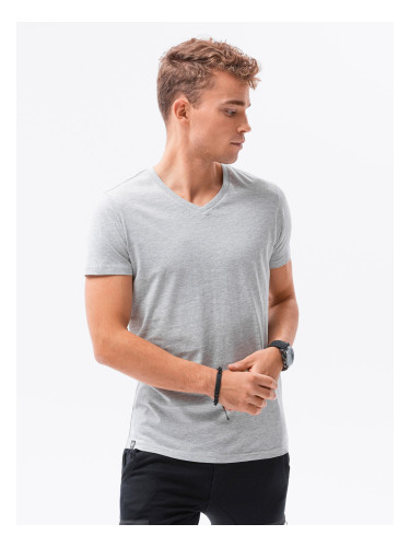 Ombre Classic BASIC men's tee-shirt with a serape neckline