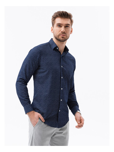 Ombre Clothing Men's shirt with long sleeves