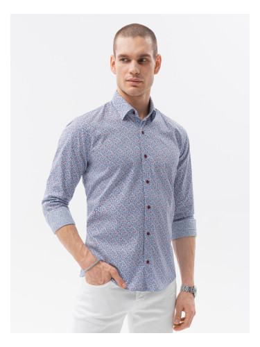 Ombre Clothing Men's shirt with long sleeves