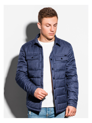 Ombre Clothing Men's mid-season quilted jacket