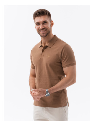 Ombre Men's pique knit polo shirt