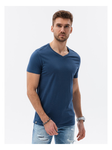 Ombre Men's classic BASIC v-neck T-shirt