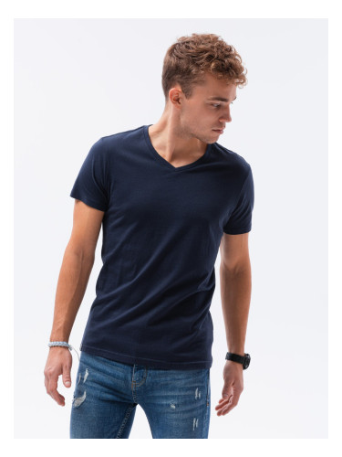 Ombre Men's classic BASIC v-neck T-shirt