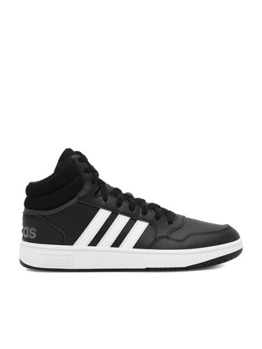 adidas Сникърси Hoops 3.0 Mid GW3020 Черен