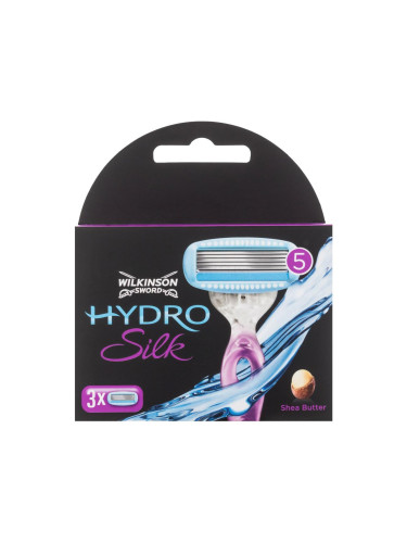 Wilkinson Sword Hydro Silk Резервни ножчета за жени Комплект увредена кутия