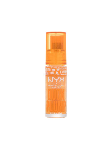 NYX Professional Makeup Duck Plump Блясък за устни за жени 7 ml Нюанс 22 Flippin’ Slime