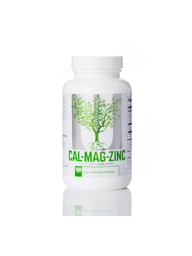 UNIVERSAL - Calcium, Zinc, Magnesium - 100 tablets