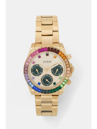 Часовник Guess дамски в златисто GW0690L4