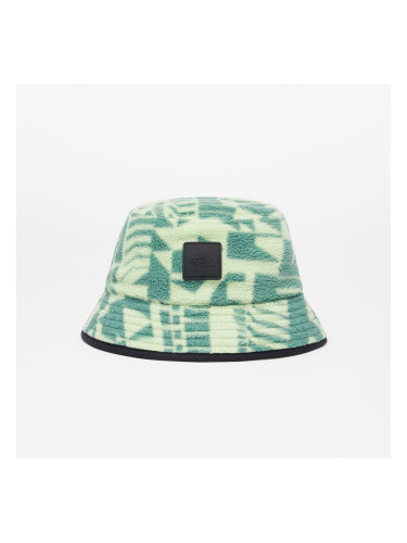 The North Face Fleeski Street Bucket Hat Misty Sage Irregular Geometry Print L/XL