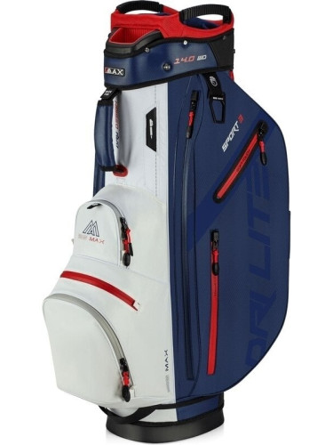 Big Max Dri Lite Sport 3 Navy/White/Red Чантa за голф