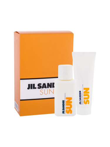 Jil Sander Sun Подаръчен комплект EDT 75 ml + душ гел 75 ml увредена кутия