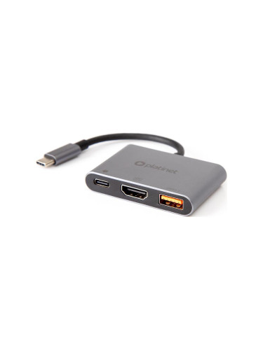 USB hub 3в1 100W HDMI 4K