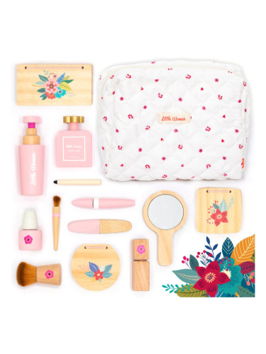 UMU Toys Beauty set Little Woman играчка за подреждане от дърво