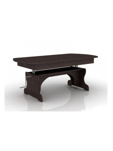 Маса с повдигащ механизъм Memo.bg 383, Венге, разтегателна