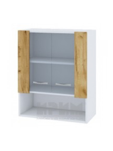 БД - 309 шкаф с ниша и две витринни врати с рафт