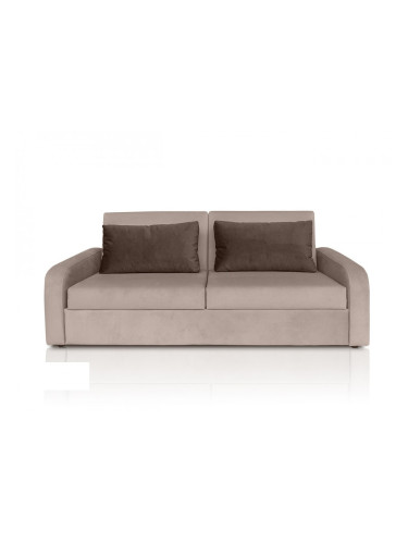 Разтегателно канапе - тройка Мебели Богдан Mod Viara, 210/103/88, бежов