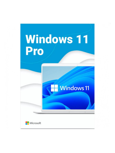 Програмен продукт Microsoft Windows Pro 11 64-bit Bulgarian Intl USB RS