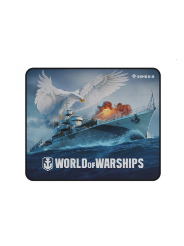 Подложка за мишка Genesis Mouse Pad Carbon 500 M WOW Lighthing Edition 300x250 mm