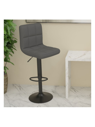 Sonata H Бар табуретка, тъмносива, текстил