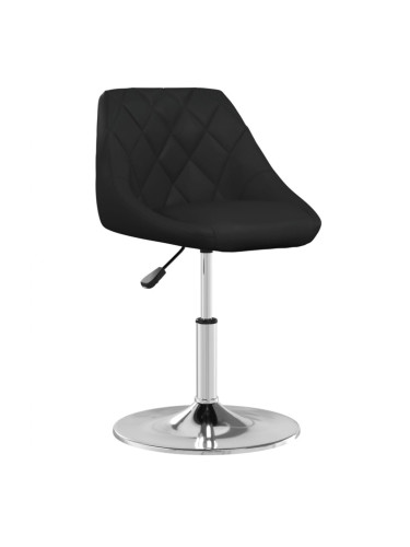 Sonata H Бар табуретка, черна, изкуствена кожа