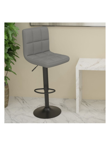 Sonata H Бар табуретка, светлосива, текстил