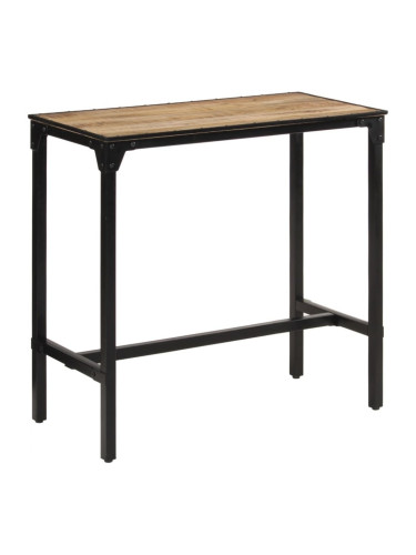 Sonata H Бар маса 110x55x107 см масивно грубо мангово дърво