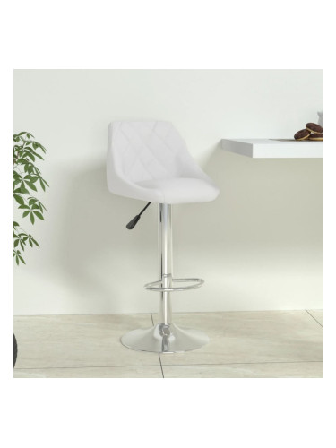 Sonata H Бар табуретка, бяла, изкуствена кожа