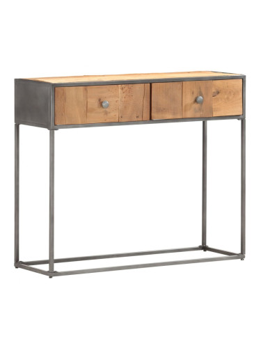 Sonata H Конзолна маса, 90x30x75 см, регенерирано дърво масив