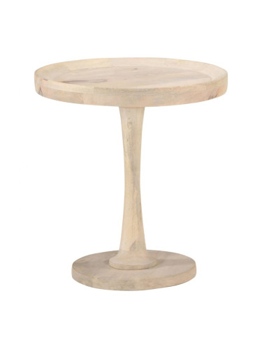 Sonata H Странична маса Ø50x55 см мангово дърво масив