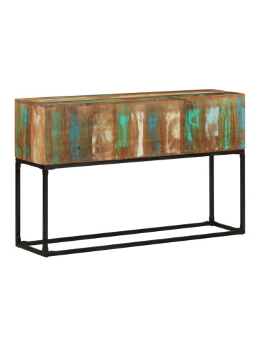 Sonata H Конзолна маса, 120x30x75 cм, регенерирано дърво масив