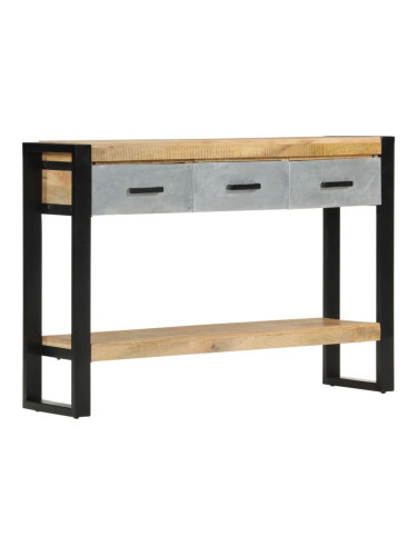 Sonata H Конзолна маса, 110x30x76 см, грубо мангово дърво масив